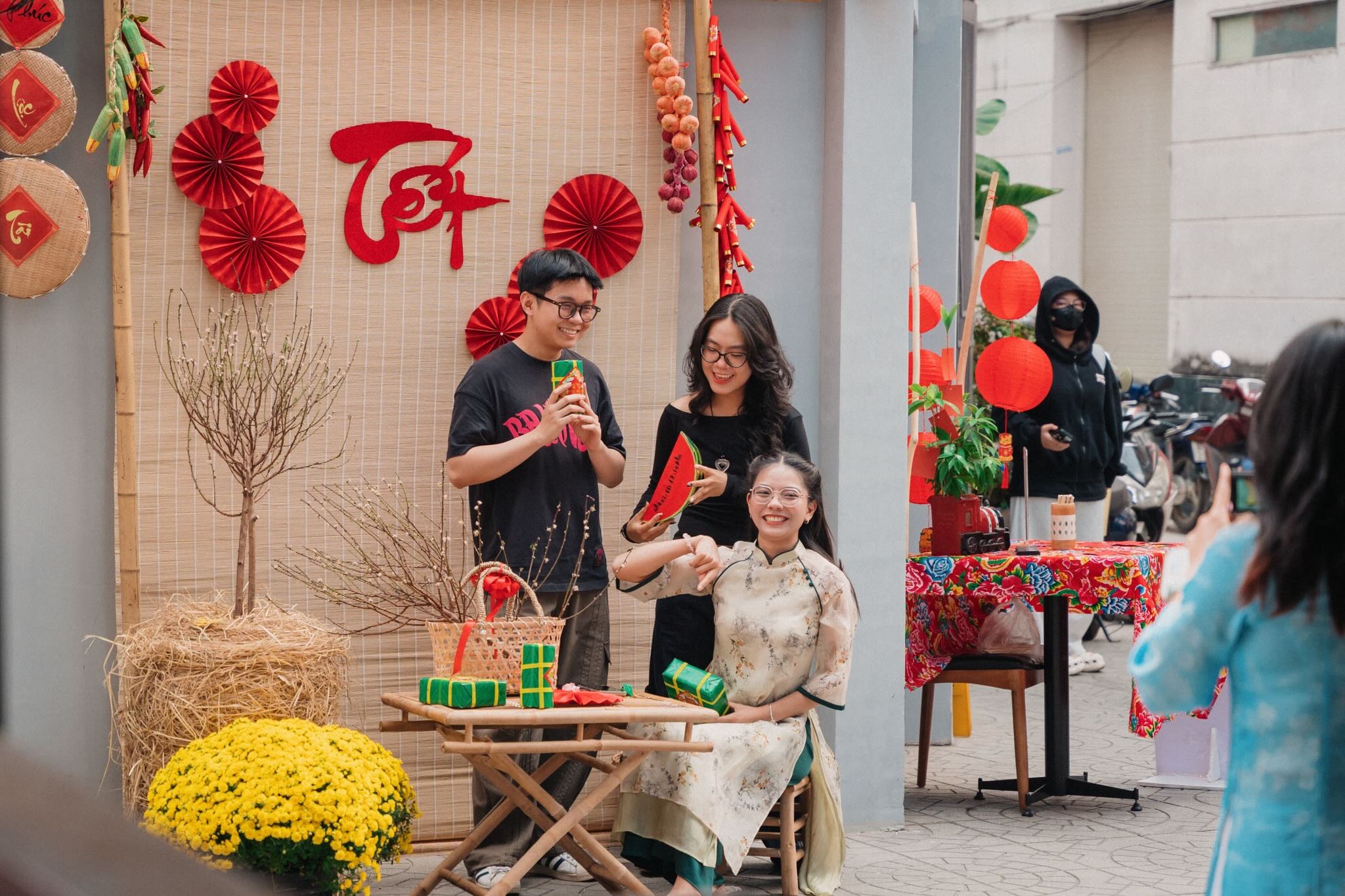 Không gian check-in của Tết Fair 2026